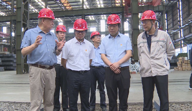 示范区管委会主任、代市长庄建球到我公司调研